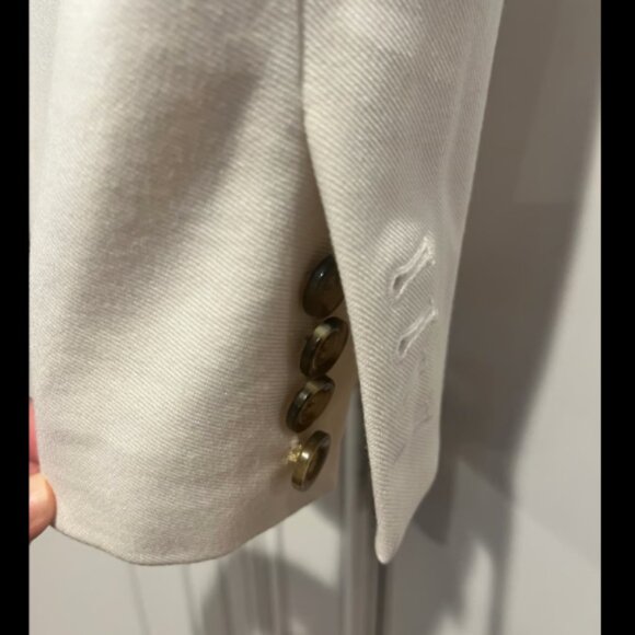 Ann Taylor - One-button Blazer (Off-White) - Picture 5 of 7